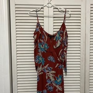 Shyanne floral wrap dress